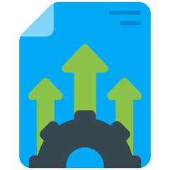development flat icon
