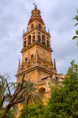 Exterior view and decorative detail from the magnificent Mosque of Cordoba