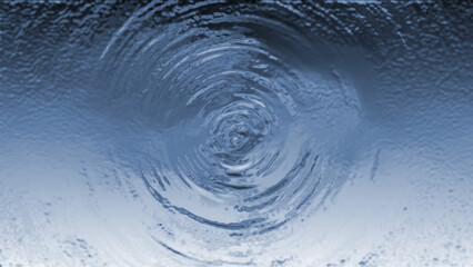 水の波紋のテクスチャ