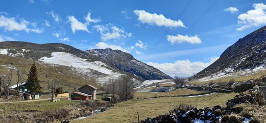swiss mountains landscape