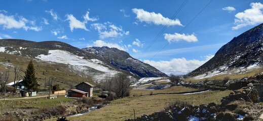 swiss mountains landscape