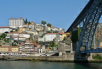 Fototapeta na wymiar Colorful Porto Panorama - Portugal 