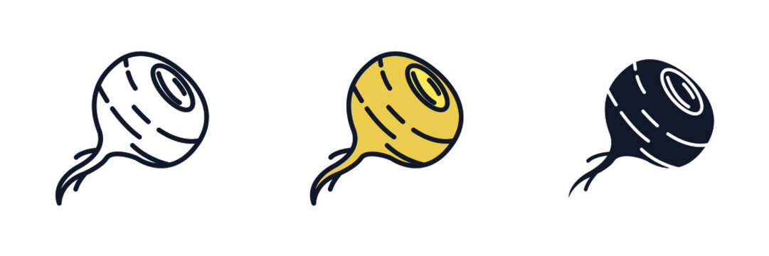 peru maca icon symbol template for graphic and web design collection logo vector illustration