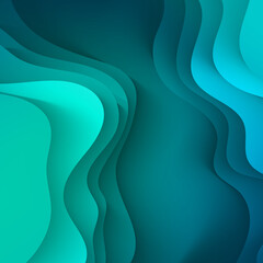 Shades of blue. Modern background for screen of your devices. Synth wave, retro wave, vaporwave futuristic aesthetics. Vector illustration
