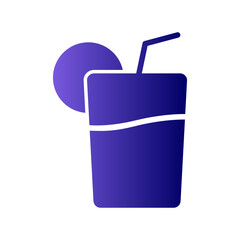 Obraz premium Lemon Juice Icon