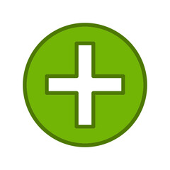 Obraz premium Plus Icon