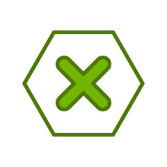 Obraz premium Delete Icon