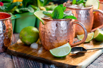 Moscow mule drink