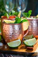 Moscow mule drink