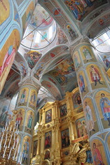 Fototapeta na wymiar Decoration of Russian churches