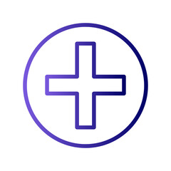 Obraz premium Plus Icon