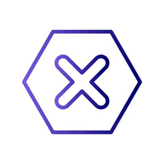 Obraz premium Delete Icon