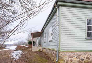 Obraz premium old manor in estonia