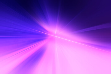 Abstract radial zoom blur surface of dark blue, pink and lilac tones. Gloomy pink- lilac background with radial, radiating, converging lines.