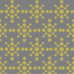 seamless pattern with circles, vector design 