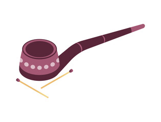 Pipe And Matches Composition