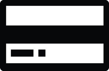 credit debit card illustration vector, credit debit card icon vector, simple credit debit card symbol vector, for your design needs