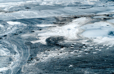 Polluted water close up. Background. Ecology.