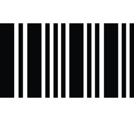 barcode illustration vector, barcode icon vector, simple barcode symbol vector, for your design needs