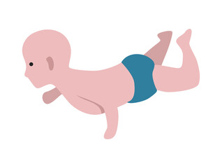 Floating Baby Swimmer Composition