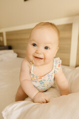 baby in bed, baby child playing with toy, child sitting, portrait of a baby
baby, child, boy, bed, childhood, kid, toddler, infant, smiling, 