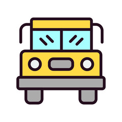 School Bus Icon