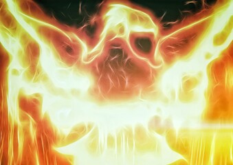 鳳凰のイラスト