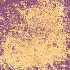 The grunge texture is beige. Abstract color background. Vector template of a scratched colored board