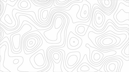 Topographic map background. Grid map. Pattern of contour lines. geographic grid abstract vector illustration