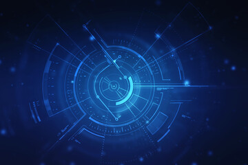 Binary Code Background, Digital Abstract technology background, flowing number one and zero text in binary code format in technology background. Internet Big data Concept