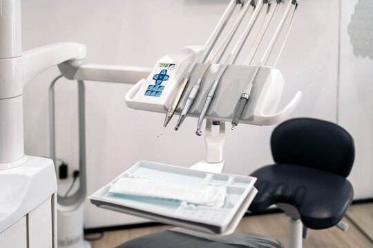 Modern Dental Clinic Equipment Portrait