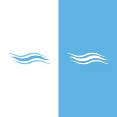 Wave beach vector illustration design