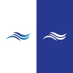 Wave beach vector illustration design