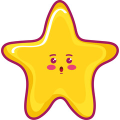 yellow star emoticon