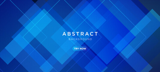 Blue gradient geometric shape background	
