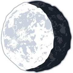 waxing gibbous moon phase