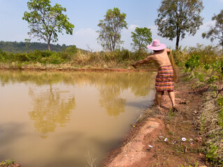 fishermen cast their nets