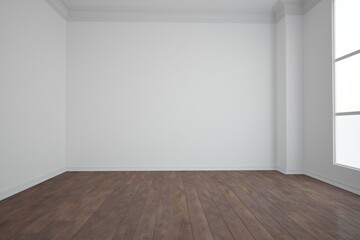 Modern interior design. 3D illustration