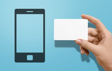 Image of smartphone. A symbol for subscribing to an online newsletter