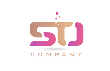 50 number icon logo for company and business with dots design. Creative template in purple and brown color