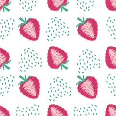 Strawberry Patterns, Red strawberry, Strawberry Backgrounds, Strawberry Love Card