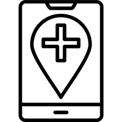 Fototapeta premium Location Icon