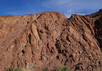 Hiking in Nahal Shani, South Israel