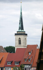 Fototapeta premium egidienkirche in Erfurt