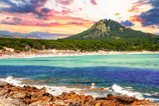 Cala Agulla, Mallorca, Spanien 