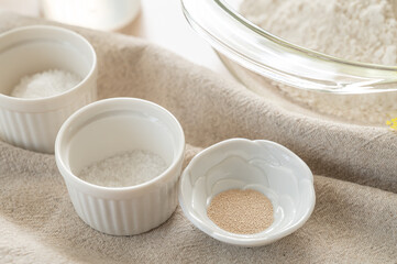 パン作りの材料