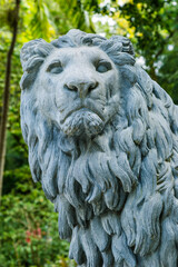 Fototapeta na wymiar Lion Statue in Portugal
