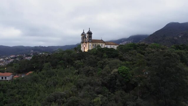 Church of S&atilde;o Francisco de Paula, Ouro Preto, Minas Gerais, Brazil