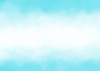 Fototapeta na wymiar Abstract blue cloud texture.