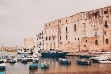 traditional houses in Monopoli Italy